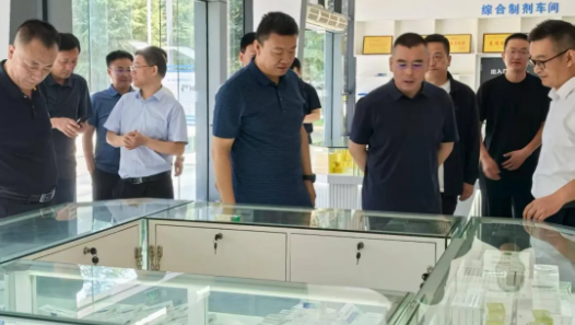 甘肃省药品监督管理局党组书记、局长吉永锋到独一味制药考察调研 助力企业高质量发展